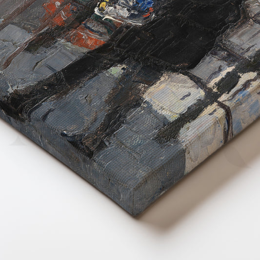 The Street Painter Canvas Painting for Creative Studios & Hallways