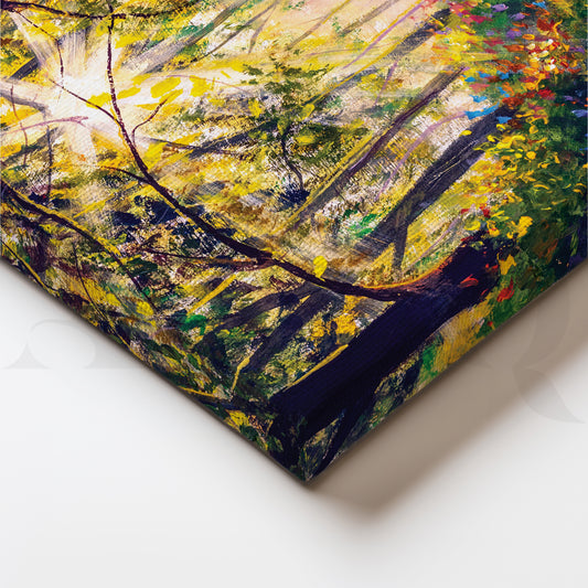 The Inviting Woods Canvas Wall Painting