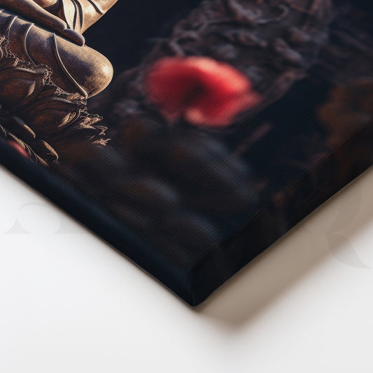Serene Buddha Canvas Painting Tranquil Zen Decor