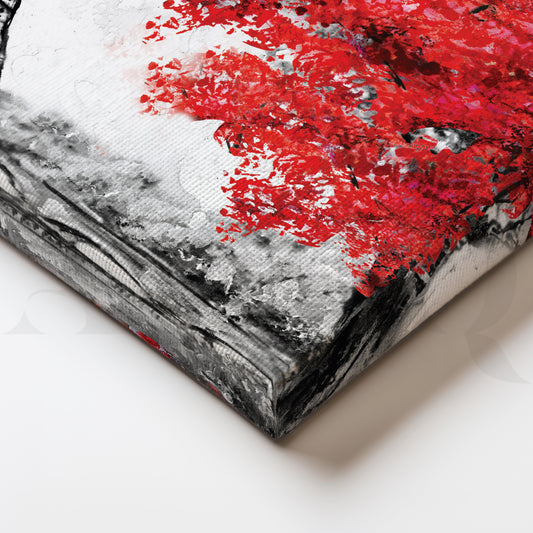 Serene Canopy Canvas Wall Painting