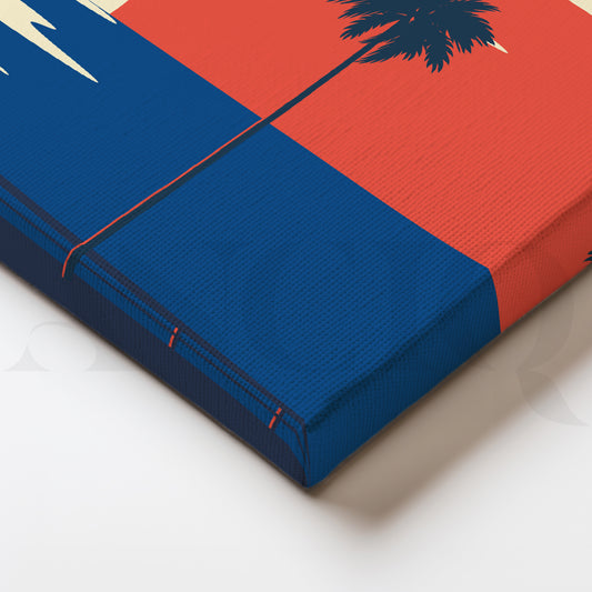 Radiant Horizons Canvas Wall Painting