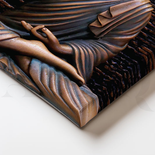 Enlightened Teacher Canvas Wall Painting