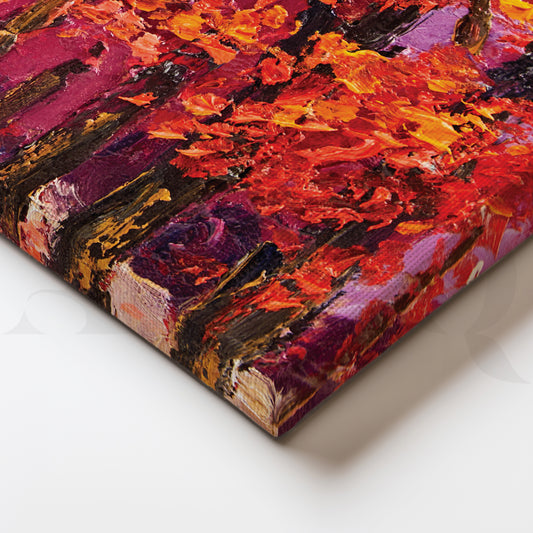 Nature's Embrace Canvas Wall Painting