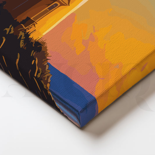 Lighthouse Beauty Canvas Wall Painting