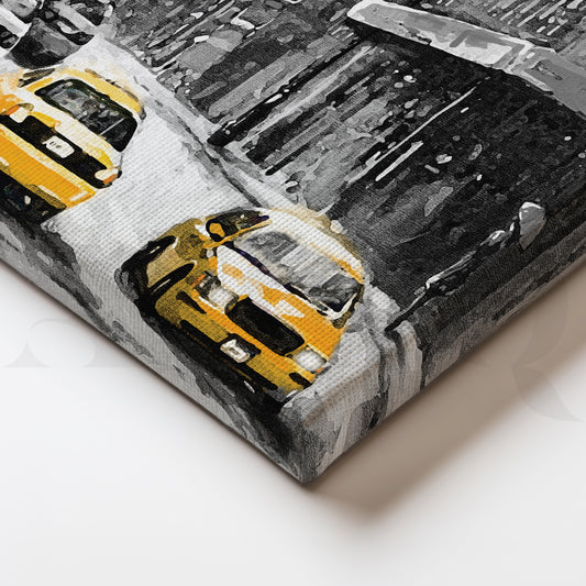 City Pulse Canvas Wall Painting