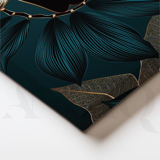 Hibiscus Fantasy Canvas Wall Painting