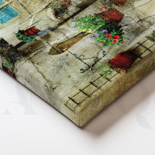 Enigmatic Alleys Canvas Wall Painting