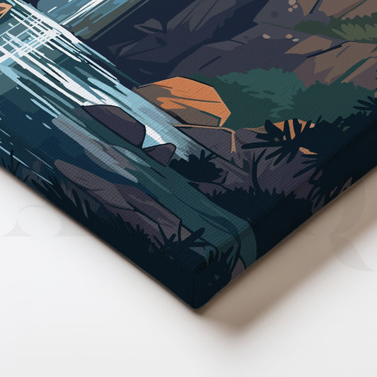 Eternal Serenity Canvas Wall Painting