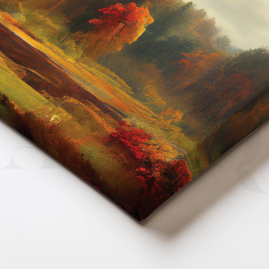 Harmony of Seasons Canvas Wall Painting