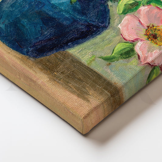 Blossoms in Harmony Canvas Wall Painting