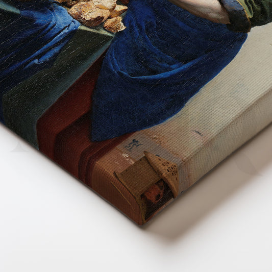 The Milkmaid by Vermeer Canvas Painting for Kitchen & Dining Room