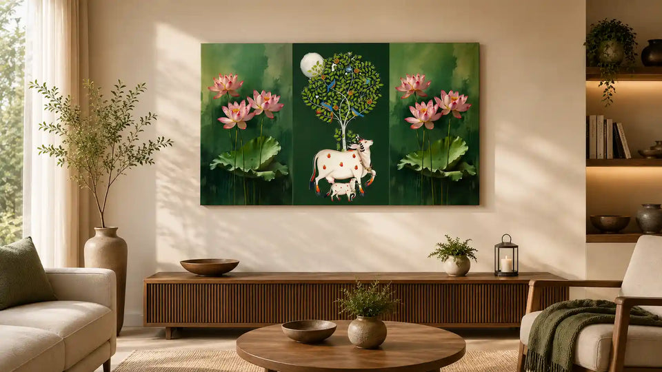  Kamdhenu Wall Art for your home in india