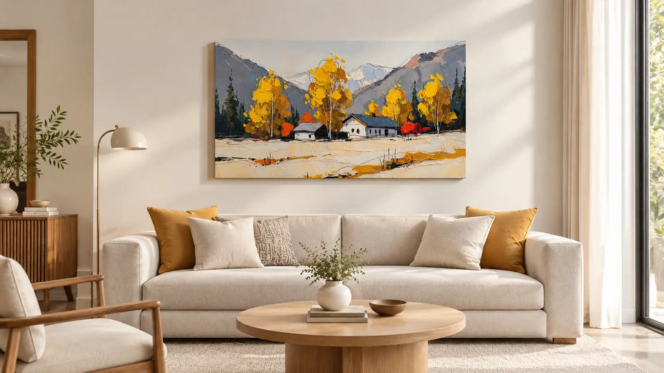 Paintings for Living Room Interiors