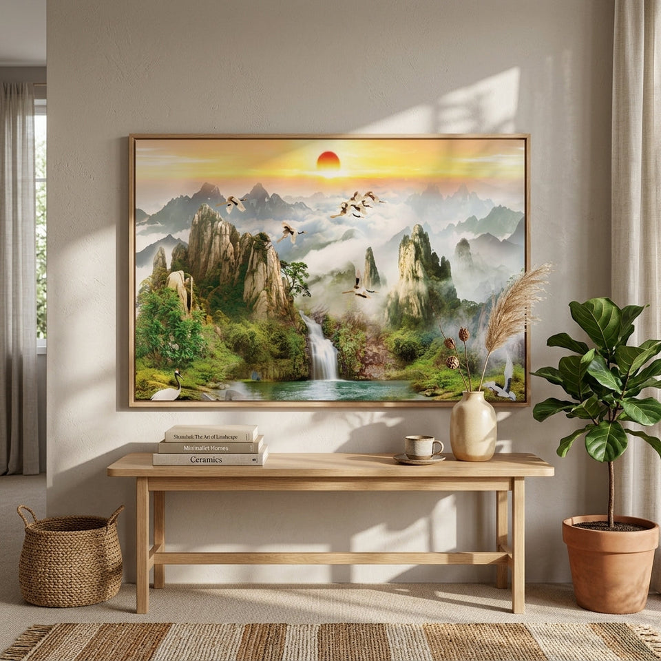 Nature-Inspired Wall Art Ideas for Calm Spaces: How to Create a Softer, More Peaceful Home