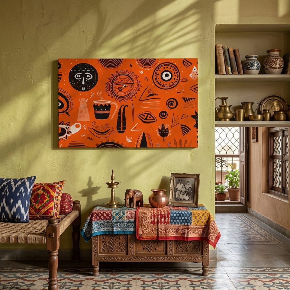 Warli Art Paintings for Modern Homes: How to Style Timeless Indian Art in Contemporary Spaces