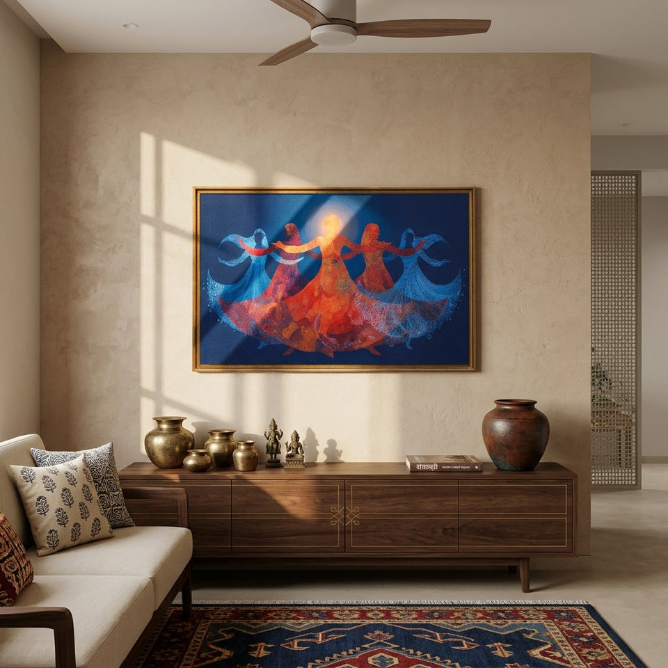 Best Wall Art for Living Room Corners and Console Walls: Easy Styling Ideas for Indian Homes