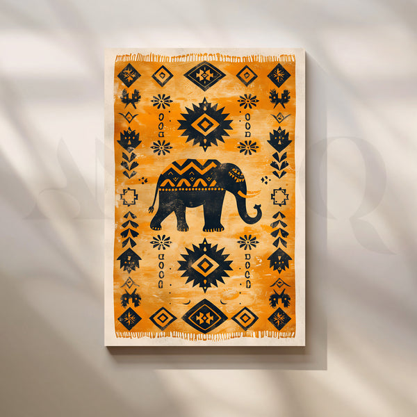 Majestic Elephant Canvas Artwork