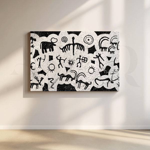 Cave Chronicles Canvas Artwork