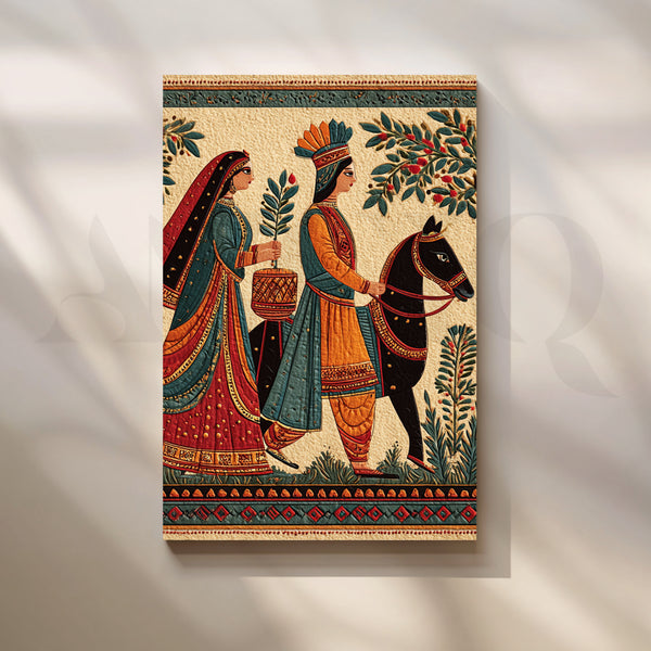 Royal Wedding Procession Canvas Artwork