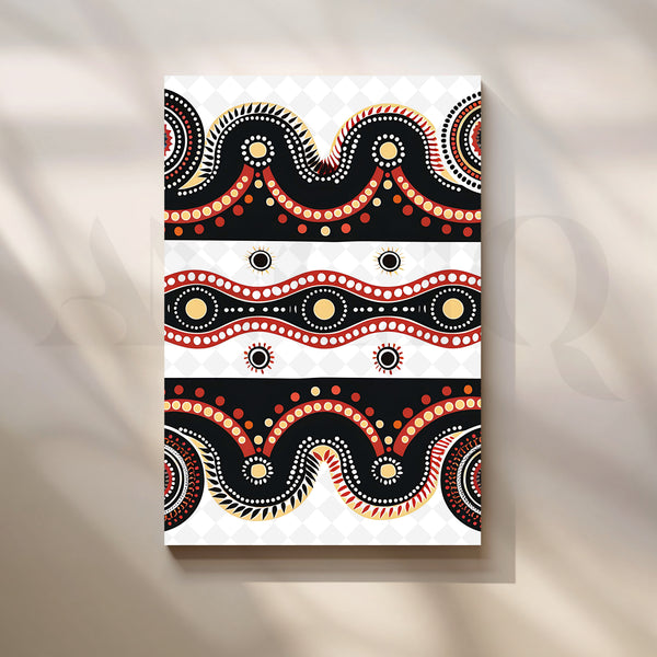 Rhythmic Waves Canvas Artwork