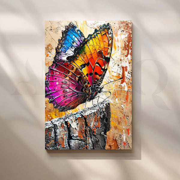 Prism Wings Canvas Painting for Living Room