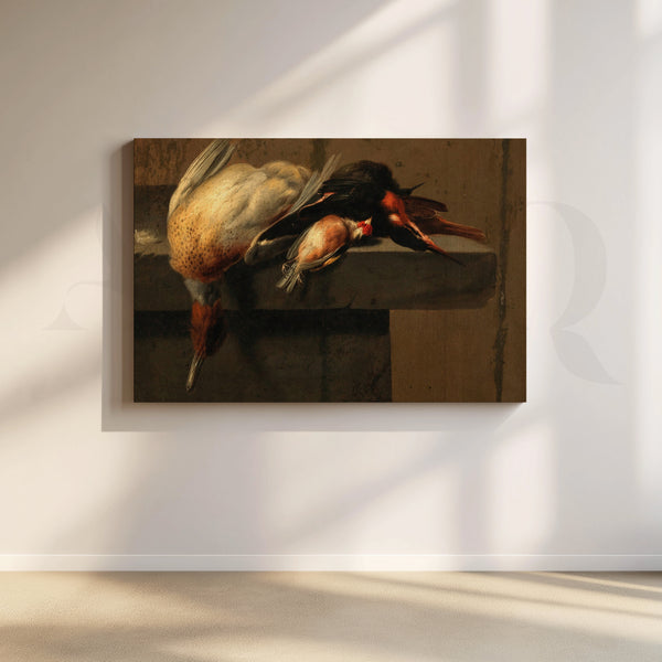 Still Life with Game Birds Canvas Artwork
