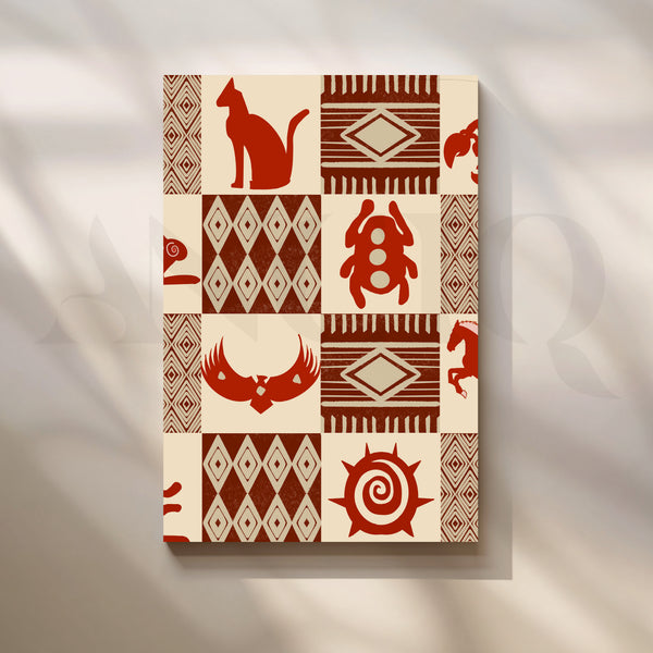 Sacred Symbols Canvas Artwork