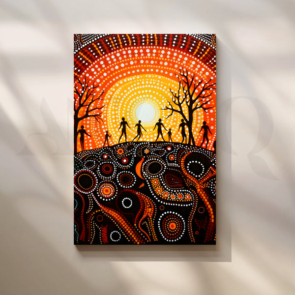 Sunset Spirits Canvas Artwork