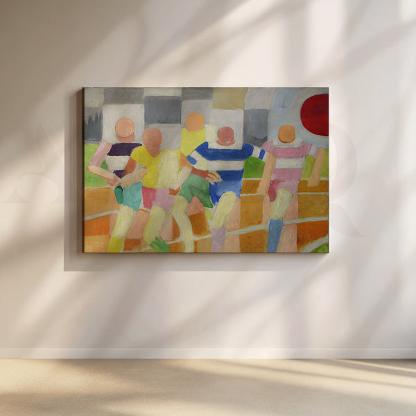 Saturday Kickoff Canvas Artwork