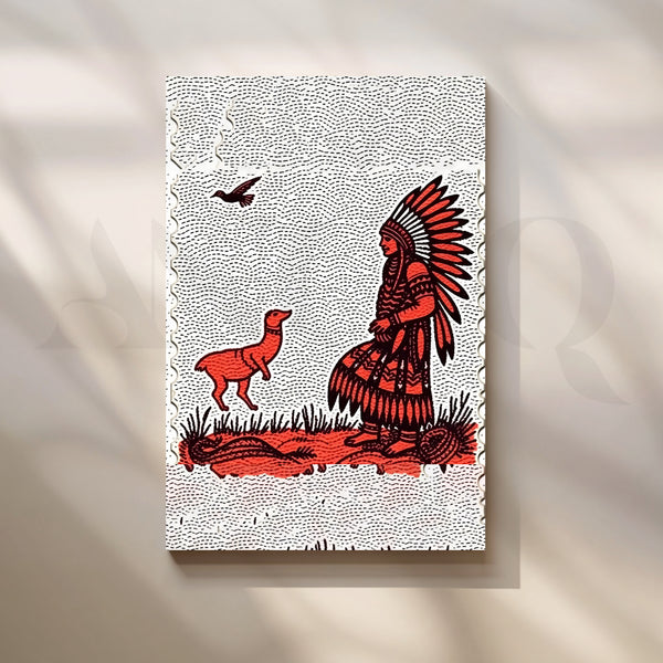 Tribal Encounter Canvas Artwork