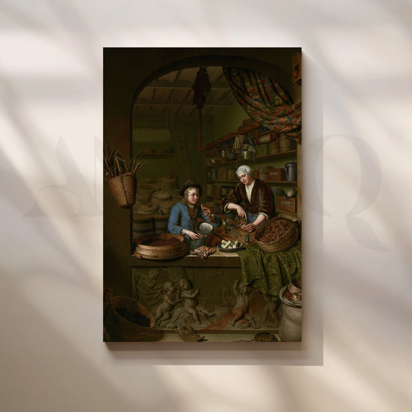 The Spice Traders Canvas Artwork