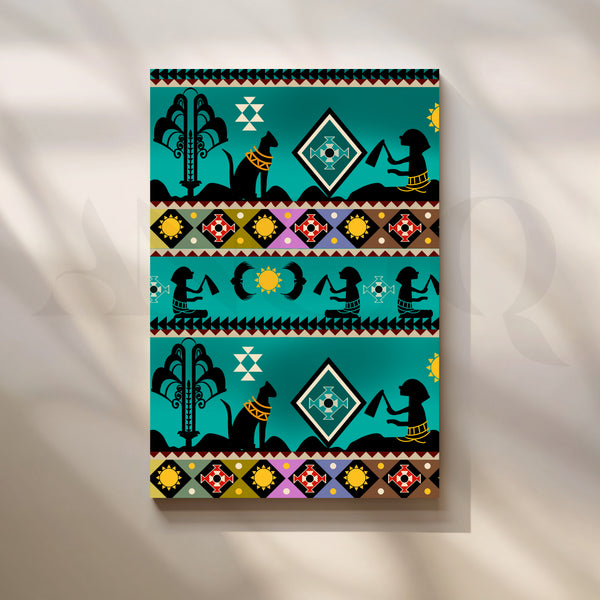 Egyptian Mystique Canvas Artwork
