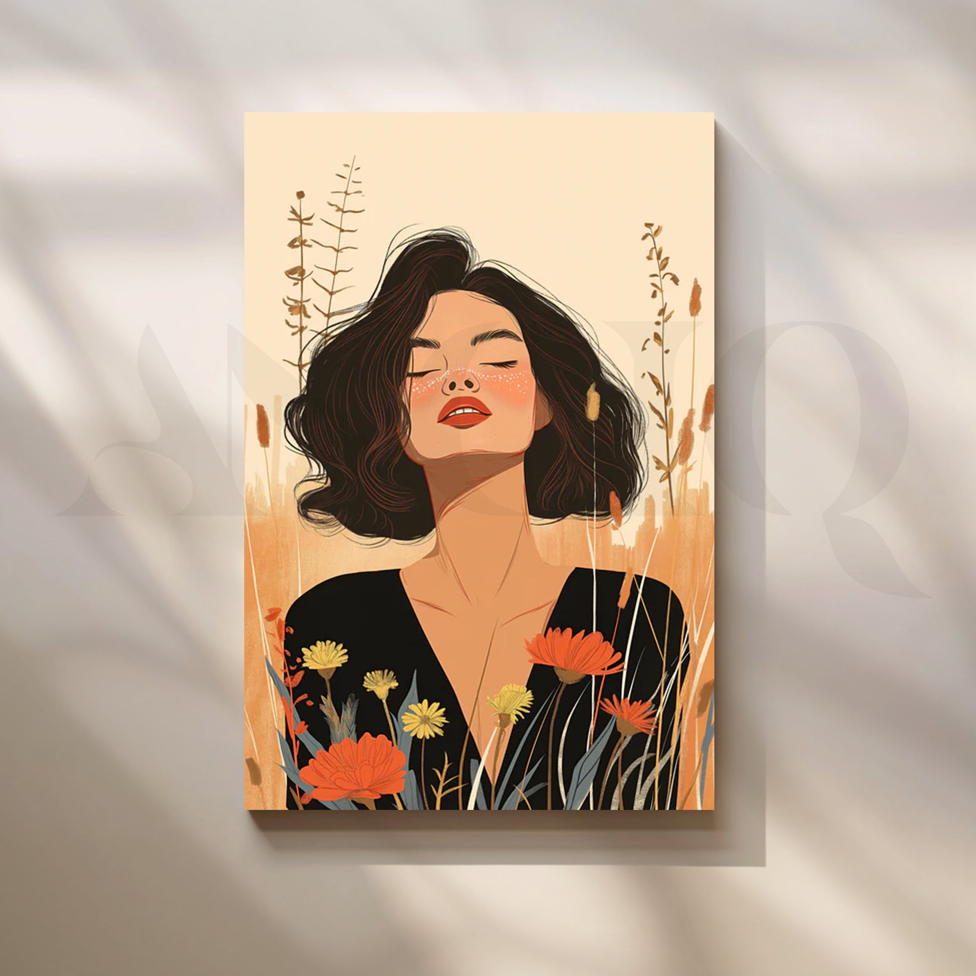 Field of Daydreams Canvas Painting for Living Room for Living Room