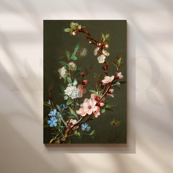 Floral Elegance Canvas Artwork