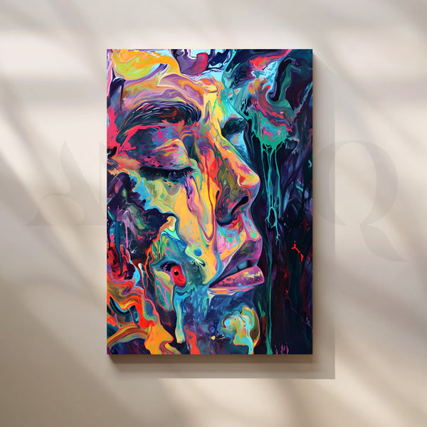 Chromatic Reverie Canvas Artwork