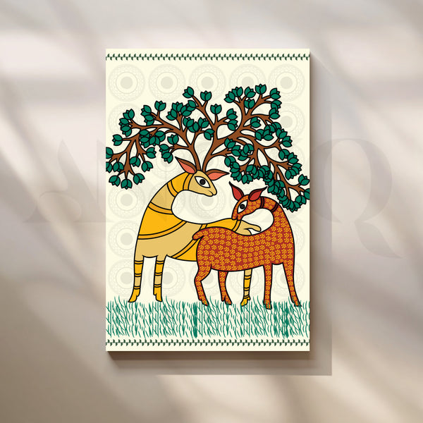 Under the Sacred Tree Canvas Artwork
