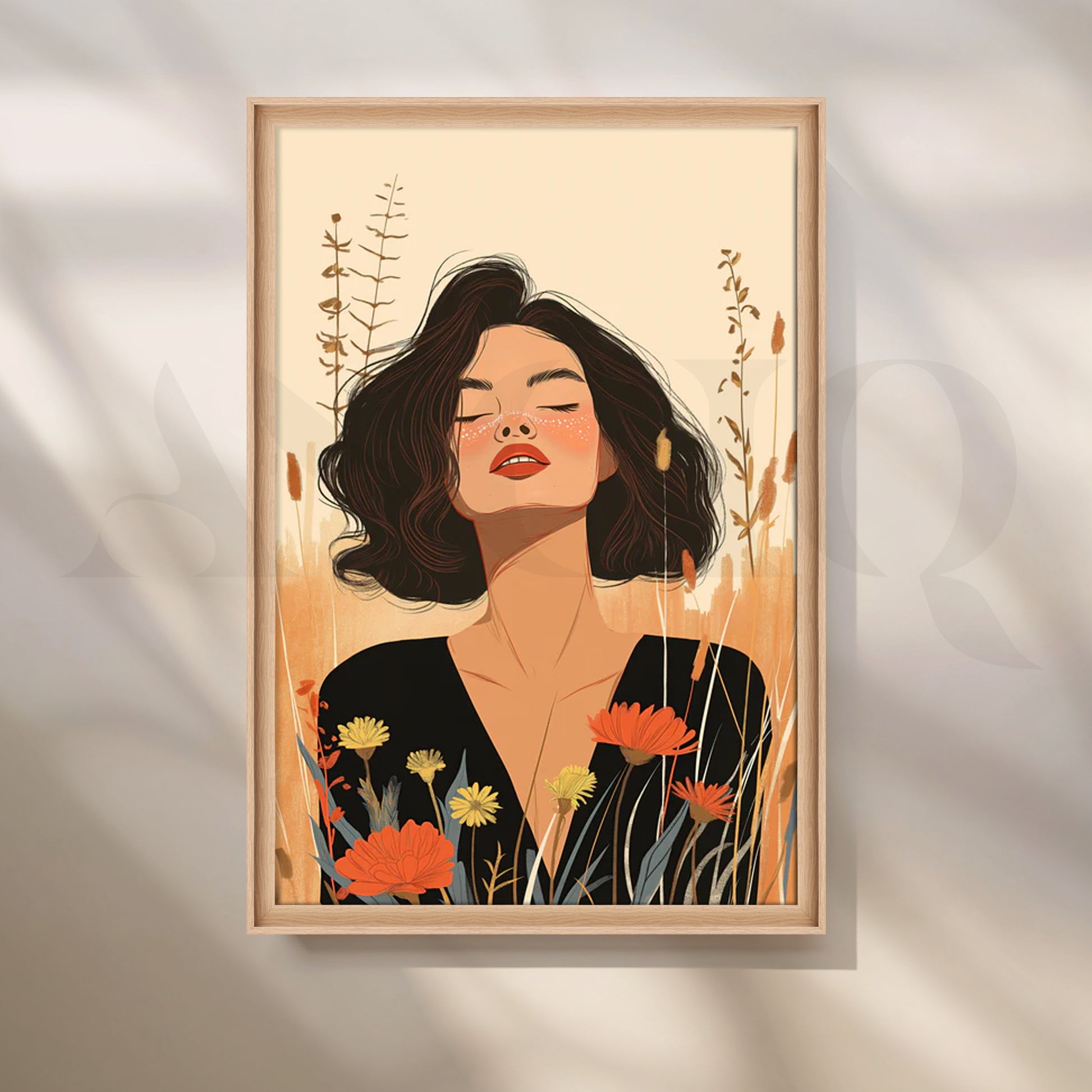 Field of Daydreams Canvas Painting for Living Room for Living Room