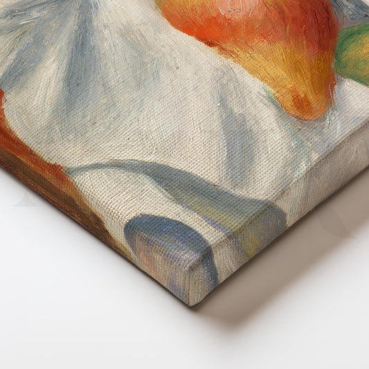 Apples and Pears Still Life’ Canvas Artwork for Kitchen Wall