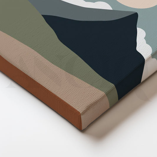 Desert Archscape Canvas Painting for Entryway