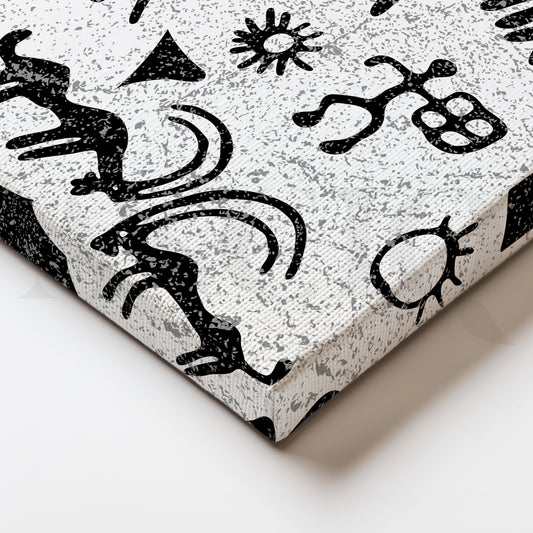 Cave Chronicles Canvas Artwork for Study Room