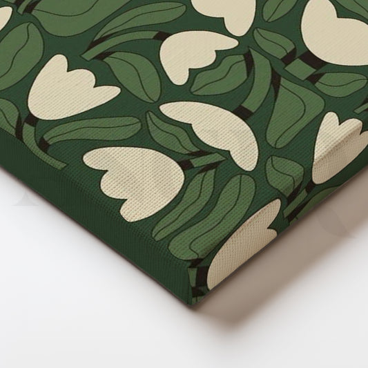 Tulip Harmony Canvas Artwork for Cozy Corners