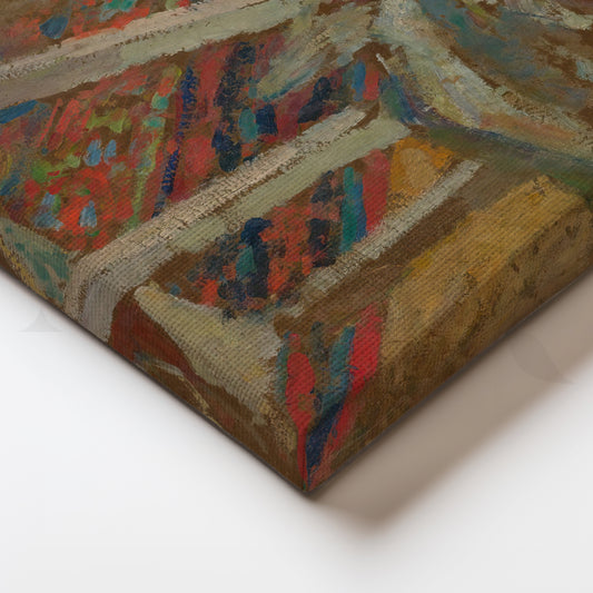 Wild Bouquet Canvas Painting for Dining Rooms & Cozy Kitchens