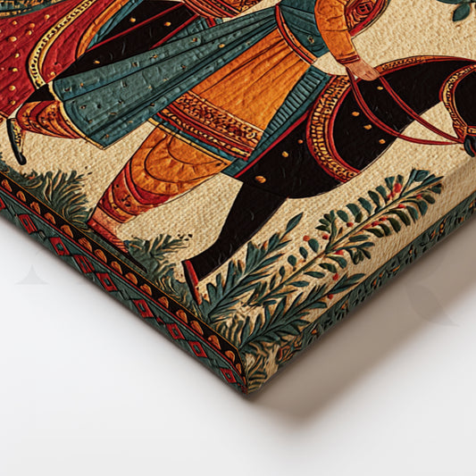 Royal Wedding Procession Canvas Painting for Hallway & Living Room