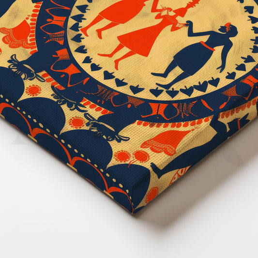 Circle of Grace Canvas Artwork for Hallway