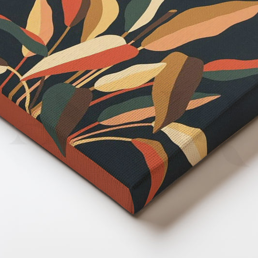 Tropical Arch Canvas Artwork for Living Room or Entryway