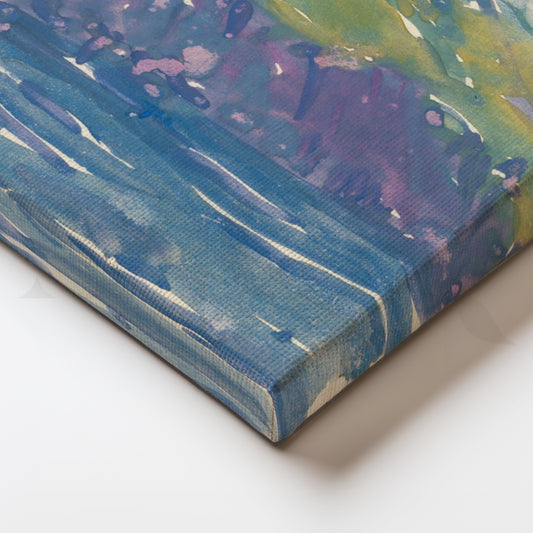 Coastal Highlands Canvas Painting for Hallway