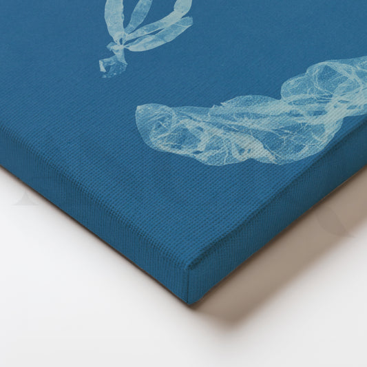 Seaform Shadows Canvas Artwork for Study Room or Gallery Wall