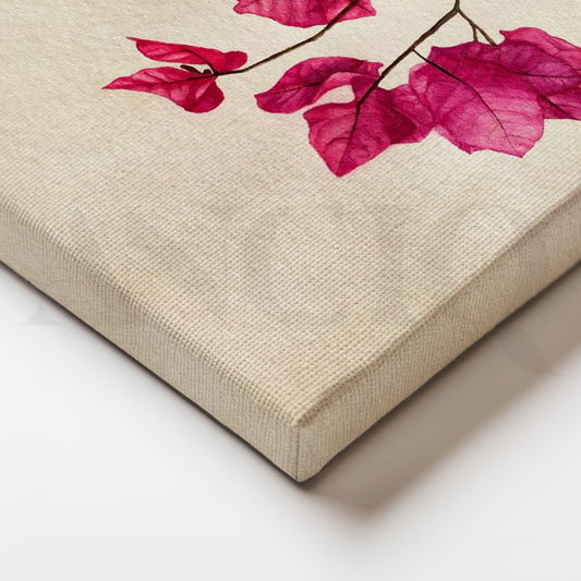 Tropical Bloom Canvas Artwork for Living Room Walls