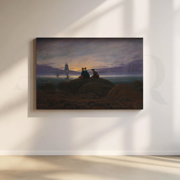 Twilight by the Sea Canvas Artwork