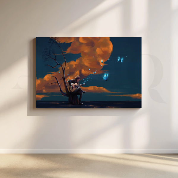 Musical Reverie Canvas Artwork